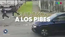 GUNFIRE AND PANIC AT A SCHOOL IN EL PALOMAR: PROTEST BY FED-UP NEIGHBORS OVER THEFT