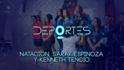 Swimming, Saray Espinoza and Kenneth Tencio | Q-Deportes