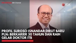 Profil Suroso Isnandar Dirut Baru PLN: Berkarier 30 Tahun dan Raih Gelar Doktor ITB | IDXC UPDATE