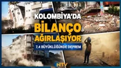 NTV 08/10/2026 Death Toll Rises Following Earthquake in Colombia DD