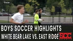 Highlights - HS Boys Soccer White Bear Lake vs. #10 3A East Ridge - September 24, 2026