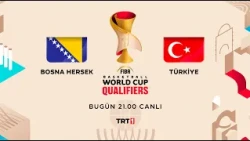Bosna Hersek–Türkiye mücadelesi bu akşam saat 21.00'de TRT 1'de! 🏀📺