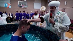 Born Again in Christ | Four Sacraments in One Day 🙏 #coptic #baptism #cyc #orthodox