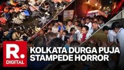 Kolkata Durga Puja Stampede: 17 Dead, 25 Injured at Chorbagan Pandal as Rain Triggers Crowd Surge