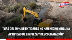 🔴🔵 More than 79% of entities have not carried out cleaning and desilting work, warns Comptroller'...