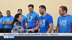 19 cyclists will cycle 2,000 kilometers for LifeCycle