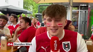 How exciting the World Cup public viewing for Argentina vs. Austria was