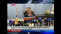 Henri Falcón proposes referendum on oil agreements between Venezuela and the US