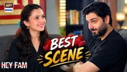 Aap TV Par Aate Hain Na? 😍| HEY FAM | Zaviyar Ejaz | Duaa Zahra | ARY Digital