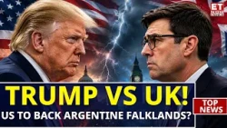 TRUMP VS UK! US Threatens Falklands Bombshell If Britain Misses NATO Target | ET Now | World News