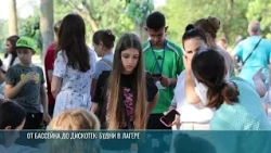 Майкл Джексон на открытии 3 смены в «Днестровских зорях»