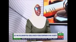 JCS Mu Kulwanyisa Obulyake N'obukumpanya Mu Kkooti ~   Naula Hajira, Senior Legal Officer