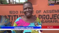 EDHA Minority Leader, Hon. Natasha Idibia Inspects  mProjects