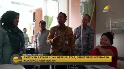 EKSPOSE KEPRI  - PASTIKAN LAYANAN JKN BERKUALITAS, DIRUT BPJS KESEHATAN KUNJUNGI RSBP BATAM