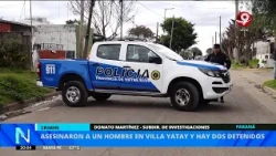 Man murdered in Villa Yatay, two people in custody