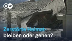 Wie Bergrutsche und Steinschläge die Menschen in den Schweizer Hochtälern bedrohen