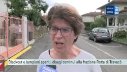 Blackout e lampioni spenti, disagi continui alla frazione Rotta di Travacò