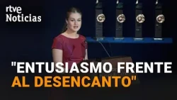 Princess of Asturias Awards 2026 | Leonor champions hope in the face of "social disillusionment"