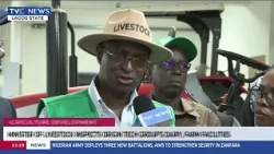 Minister Of Livestock Inspects Origin Tech Group’s Diary, Farm Facilities