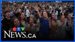 Massive crowd welcomes Celine Dion at Paris residency