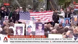 US marks 25th anniversary of 9/11 terror attacks