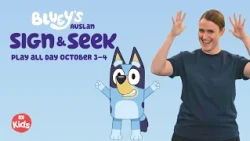Play Bluey’s Auslan Sign & Seek this October on ABC Kids