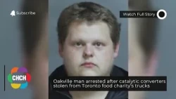 Oakville man arrested after catalytic converters stolen from Toronto food charity’s trucks