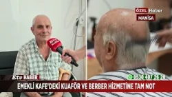 The hairdressing and barber services at Emekli Cafe receive top marks.