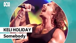 Keli Holiday performs Somebody | Spicks And Specks | ABC iview