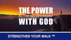 The Power in the Relationship with God | Introduction | Strengthen Your Walk | Brandy Shiloh