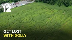 Dolly Parton corn maze becomes emotional tribute after her death