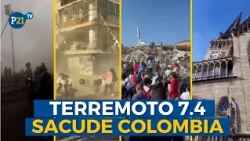 🚨 7.4 EARTHQUAKE ROCKS COLOMBIA: Hundreds of damages and injuries | Felt in Ecuador and Panama