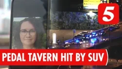 Woman recovering after distracted driver hits Pedal Tavern in Nashville