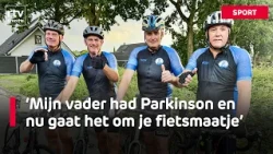 Soccer friends support Jurriaan (50) in his battle against Parkinson's