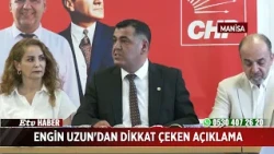 Striking Statement from Engin Uzun
