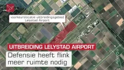 Defensie: 'Maximaal aantal hectares nodig voor F-35's Lelystad Airport'