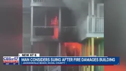 JAX Beach building that caught fire last week had non-working smoke alarms, JB Fire Marshal said