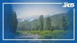 Wildfires burning in Okanogan-Wenatchee National Forest