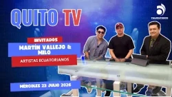 QUITO TV INTERVIEW JULY 22, 2026 Martín Vallejo & MILO - Ecuadorian Artists