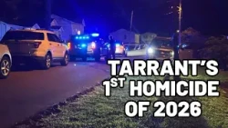 Tarrant Police investigate first homicide of 2026
