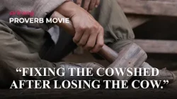 《arirang PROVERB MOVIE》: Fixing the cowshed after losing the cow(소 잃고 외양간 고친다)