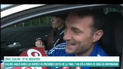 Scaloni habló sobre las supuestas presiones  y volvió a poner en duda su continuidad #canal7salta