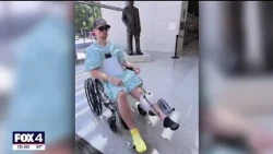Fort Worth firefighter fights to walk and serve again