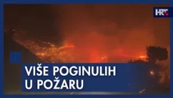 Katastrofalan požar u Omišu