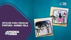 BRUSH CASE - FABRIC PAINTING | Learn and Sell