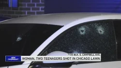 3 people, including 2 teenagers, wounded in drive-by shooting in Chicago Lawn, according to police