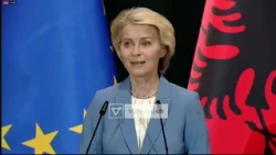 “Keni punuar shumë për ta bërë ëndrrën realitet”, Von der Leyen: Shqipëria kryeson integrimin në BE
