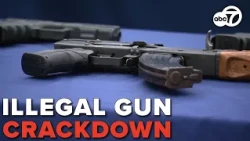 Crackdown on illegal guns making their way to DC streets