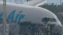 At least 5 killed after Amazon cargo plane goes off runway at Miami International Airport