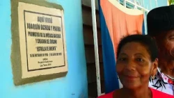 UNEAC sings to Fidel Castro in the Cantarrana neighborhood of #LasTunas